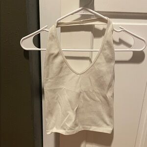 Urban Outfitters White Halter Tank